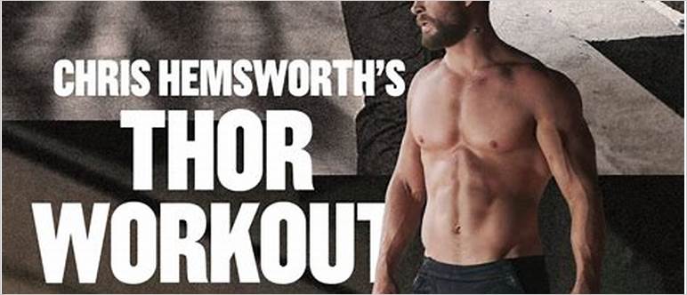 Chris hemsworth workout videos